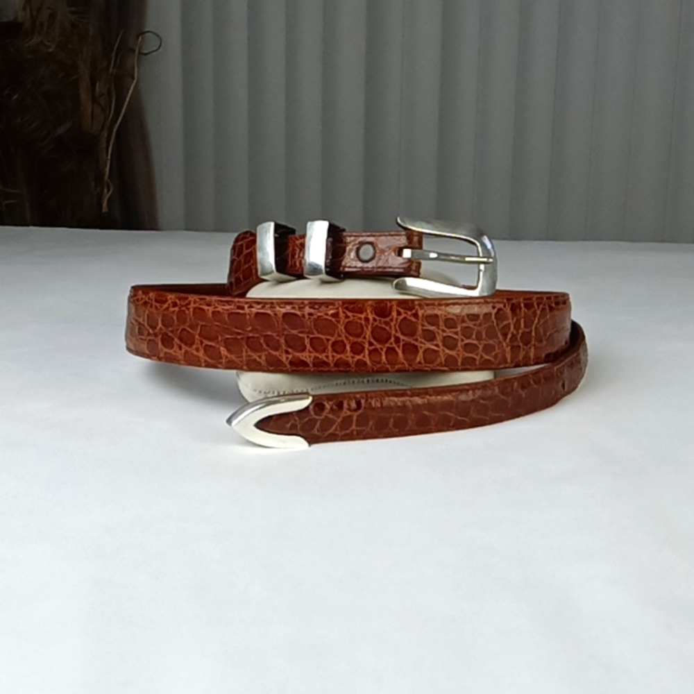 Douglas Magnus Alligator Belt.